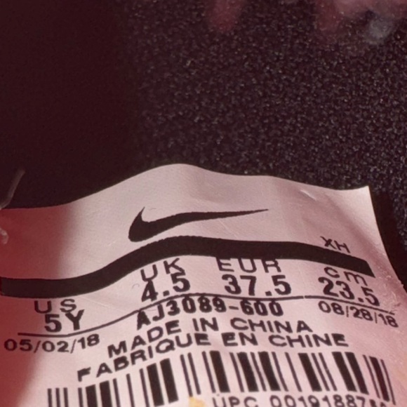 Nike JR Mercurial Vapor XII 12 Academy CR7 MG Ronaldo Red AJ3089 Soccer Cleats - Picture 5 of 7